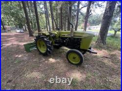 Yanmar YM2000 YM Series 2WD Farm Tractor with Rear Box Blade Attachment 2000