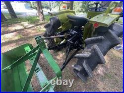 Yanmar YM2000 YM Series 2WD Farm Tractor with Rear Box Blade Attachment 2000