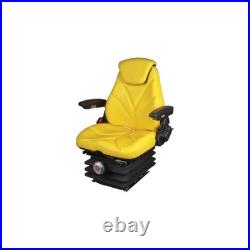 Yellow Suspension Seat Fits Ford/New Holland Universal 7910 T6080 F20M245 Yellow Suspension Seat Fits Ford/New Holland Universal 7910 T6080 F20M245