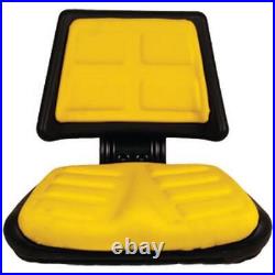 Yellow Universal Seat with Trapezoid Back Fits Universal Products Models 2702200