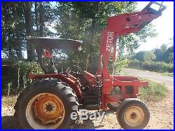Zetor 7711 tractor 2 wd, with Allied 594 loader